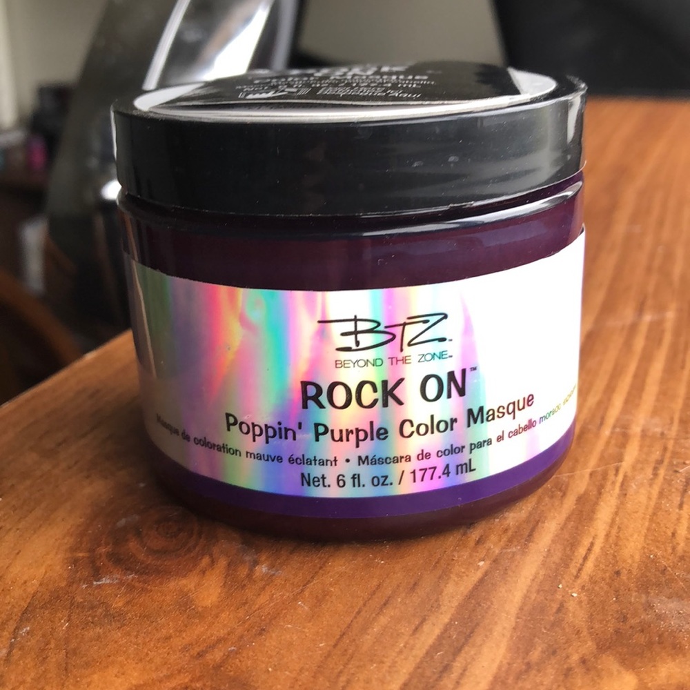 Beyond The Zone Poppin’. purple Color mask
